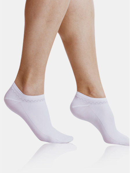Bellinda Bele ženske nogavice Bellinda FINE IN-SHOE SOCKS