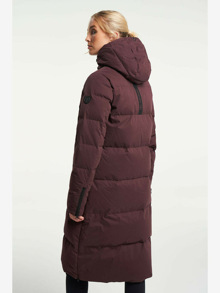 Tenson Ženska zimska jakna za življenjski slog TENSON Shanna Down Coat W bordo
