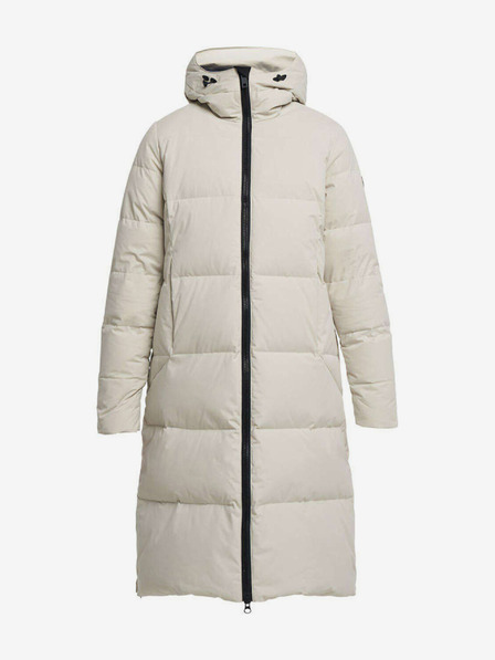 Tenson Ženski zimski plašč za življenjski slog TENSON Shanna Down Coat W beige