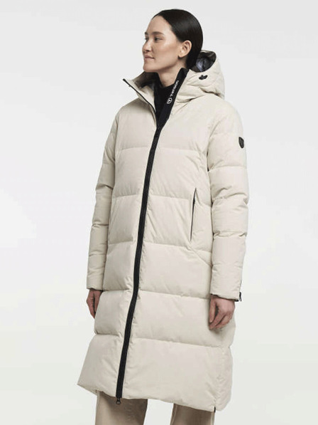 Tenson Ženski zimski plašč za življenjski slog TENSON Shanna Down Coat W beige