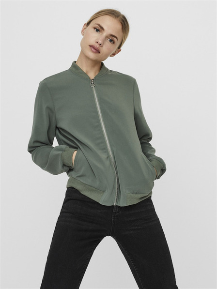 Vero Moda Zelene ženske bomber hlače Vero Moda Coco