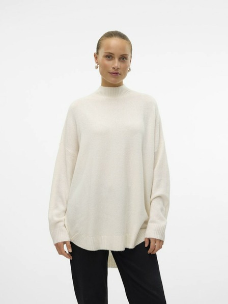 Vero Moda Kremna Vero Moda Plaza ženski pulover