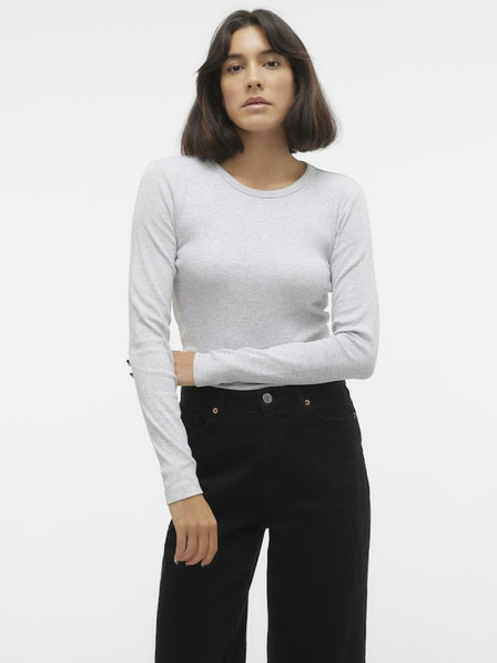Vero Moda Svetlo siva ženska majica Vero Moda Chloe