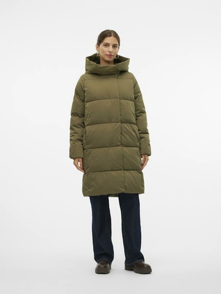 Vero Moda Kaki ženski prešiti plašč Vero Moda Stella