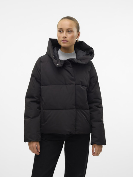 Vero Moda Črna ženska zimska prešita jakna Vero Moda Stella
