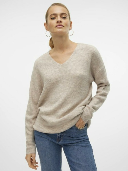 Vero Moda Ženski pulover Vero Moda s polkrožnim profilom