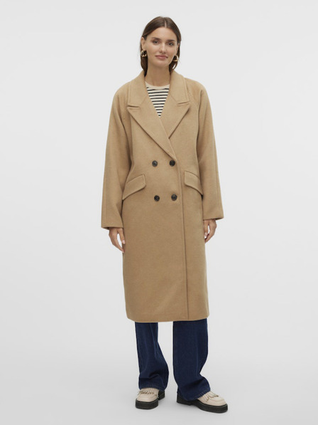 Vero Moda Bež Ženski plašč Vero Moda Harper