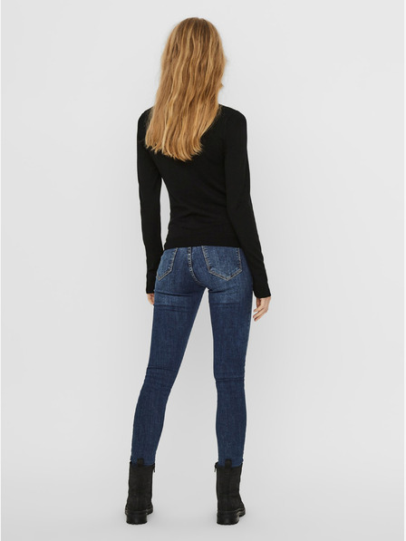 Vero Moda Črn roloz VERO MODA Glory